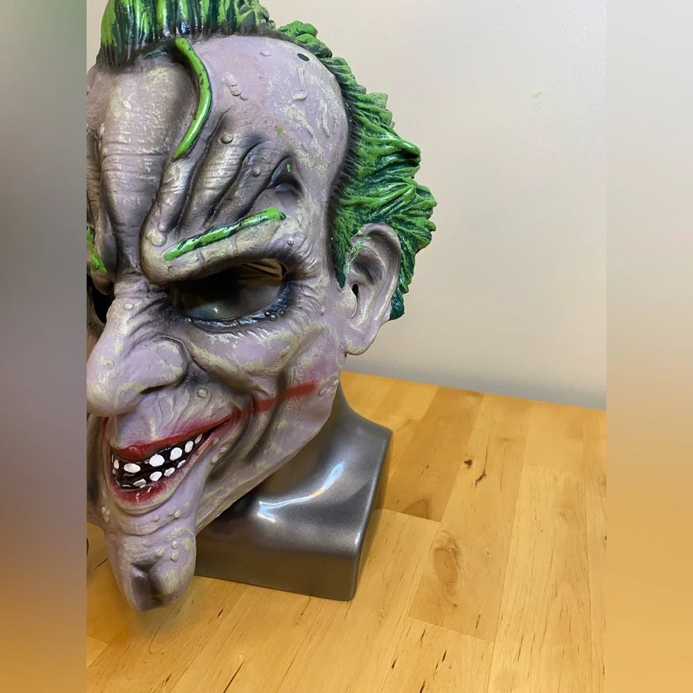 Arkham City Joker Mask Rubies DC Comics Batman Halloween Cosplay